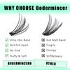 Bodermincer 7D/10D/20D/30D/40D/50D/60D/80D/100D Lash Cluster 240pcs D Curl Individual Cluster Eyelashes Fluffy false Eyelashes Extension Lash Cluster DIY at Home (20D-22mm) view 4