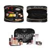MNSRUU Toiletry Bag Black Skull Moth Hanging Makeup Bag for Toiletries 3 PCS Travel Toiletry Organizer Bags Portable Clear Toiletry Kit view 4