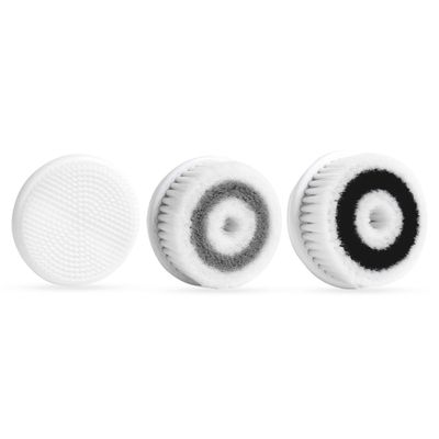 Vanity Planet Raedia & Ultimate Skin Spa Combo 3 Brushes - Designed for Raedia, Glowspin, & Ultimate Skin Spa System to Ensure Effective Cleansing and Exfoliating