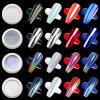 Chrome Nail Powder Gifts for Women - White Pearl Chrome Powder, Aurora Mermaid Iridescent Chromes Powder, Holographic Unicorn Rainbow Sliver Metallic Mirror Effect Nail Glitter Manicure view 3