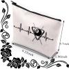 BDPWSS Billiard Cosmetic Bag Pool Players Gift Billiard Lover Gifts 8 Ball Snooker Gifts Zipper Pouch For Billiards Player Gifts (Ball 8 bag) view 2