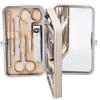 WMYDNX Nail Clippers Set Nail Clipper Set 22 Piece Stainless Steel Clean Cuticle Trimmer Manicure Set Professional Nail Scissors Grooming Kit Tools (Color : Silver) view 1