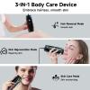 JOVS Laser Hair Removal, 37F Painless Hair Removal Device with Sapphire Ice-Cooling, 3 in 1 Hair Removal & Skin Rejuvenation for Women and Men, 8 Modes Skin Care for Whole Body, Touch Screen view 2