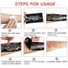 Henna Tattoo Stencils kit,Reusable Henna Stencils for Hand Forearm Glitter Airbrush DIY Tattooing Template, Indian Temporary Tattoo Stickers for Women Girls8.2" x 4.7" view 4