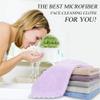 SUNLAND Microfiber Face Cloth Reusable Makeup Remover Facial Cleansing Towel Ultra Soft Face Washcloth 12inchx12inch 6 Pack Multicolor view 3