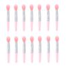 Beaupretty 1set Silicone Lipstick Brush Makeup Applicators for Lip Color and Gloss Travel-friendly Transparent Handles for Home and view 1