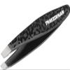 Tweezerman Black Leopard Mini Slant Tweezer view 1