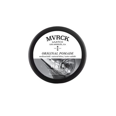 MITCH by Paul Mitchell Original Pomade for Men, Medium Hold, Low Shine Finish, Water-Soluble, For All Hair Types, 3 oz.