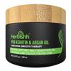 Herbishh Argan Hair Mask-Deep Conditioning & Hydration For Healthier Looking Hair- for very Dry, Weak, Stressed Out Hair, No Sulphates, No Parabens (150 ML) view 1