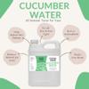 Cucumber Hydrosol Bulk - 32 oz All Natural Hydrating Spray Mist for Face and Hair - 100% All Natural Cucumber Water view 3