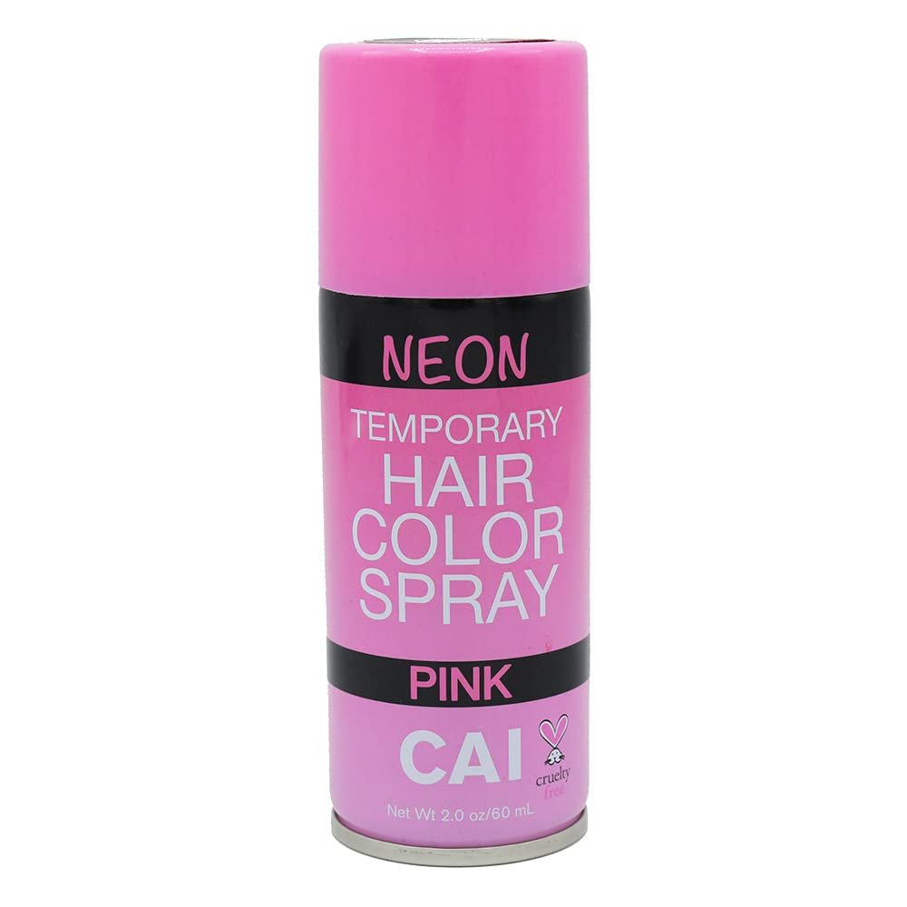 CAI Beauty NYC Hair and Body Glitter Spray (Neon Pink)