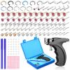 Chumia 157 Pcs Ear Piercing Gun Tool Set Stainless Steel 36 Pairs Studs 98 Earrings 22 Nose Studs Nose Navel Piercing Machines for Salon Home view 1