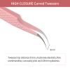 Eyelash Extension Tweezers FADLASH Volume Lash Tweezers Precision Curved Tip Lash Extension Tweezers Isolation & Volume Techniques Professional Application Tools view 3