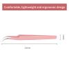Eyelash Extension Tweezers FADLASH Volume Lash Tweezers Precision Curved Tip Lash Extension Tweezers Isolation & Volume Techniques Professional Application Tools view 4
