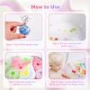 34 + 6 Bath Bombs with Crystal Toys Inside for Kids, 34PCS Organic Surprise Bath Bomb Gift Set for Christmas, Birthday, Easter, Natural Fizzy Bath Home Spa, 6PCS Gift Bags for Girls and Boys view 4
