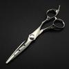 Professional Hair Cutting Shears, Professional Japan 9cr steel 6 inch upscale matte hair scissors haircut thinning barber hair cutting shears hairdressing scissors (Color : Set with bag) view 2