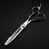 Professional Hair Cutting Shears, Professional Japan 9cr steel 6 inch upscale matte hair scissors haircut thinning barber hair cutting shears hairdressing scissors (Color : Set with bag) view 3