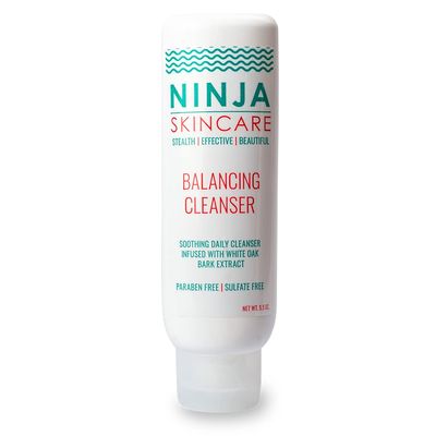 Ninja Balancing Cleanser White Oak Bark Extract, Sulfate & Paraben Free, pH Restoring, Non-Irritating, 5.5 OZ