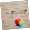 Shower Ball Puff Loofash Mesh Balls Sponge Pads Exfoliating Bath Sponge for Spa Massage Skin Random Color 6pcs view 2