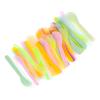 Beaupretty 100pcs Mixed Color Facial Cream Spoons for Cosmetic Application Versatile Spatulas for Mixing Applying Face Masks Lotions and Moisturizers Beauty Salons view 1