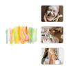 Beaupretty 100pcs Mixed Color Facial Cream Spoons for Cosmetic Application Versatile Spatulas for Mixing Applying Face Masks Lotions and Moisturizers Beauty Salons view 4