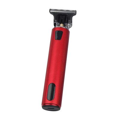 Professional Hair Clippers for Men, Electric Hair Trimmer Clippers Shaving Machine Cutting Beard Barber Pro Salon Cordless Men Hair Cutter Razor Grooming Set (Color : Red)