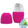 Littryee Ice Face Roller, Silicone Ice Face Roller Mould, Reusable Beauty Ice Massage Cup, Portable Ice Stick Facial Icing Roller Silicone Skin Care Tool, Facial Treatment Roller for Eyes, Neck, Face view 3