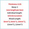 3D/4D/5D W Type Eyelash Extension 4D Curl Premade 0.05mm C Curl Individual Eyelashes 8-12mm Hybrid Artificial Mink Eyelashes Automatic Bloom Eyelashes (8mm, 3D W-Shape-0.05-D+) view 2
