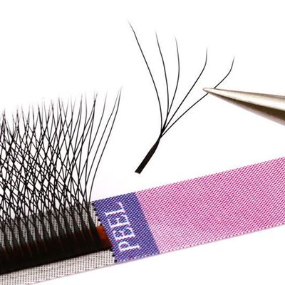 3D/4D/5D W Type Eyelash Extension 5D Premade Fans 0.05mm C Curl Individual Eyelashes 8-12mm Hybrid Artificial Mink Eyelashes Automatic Bloom Eyelashes(5D W-Shape-0.05-C 12mm)