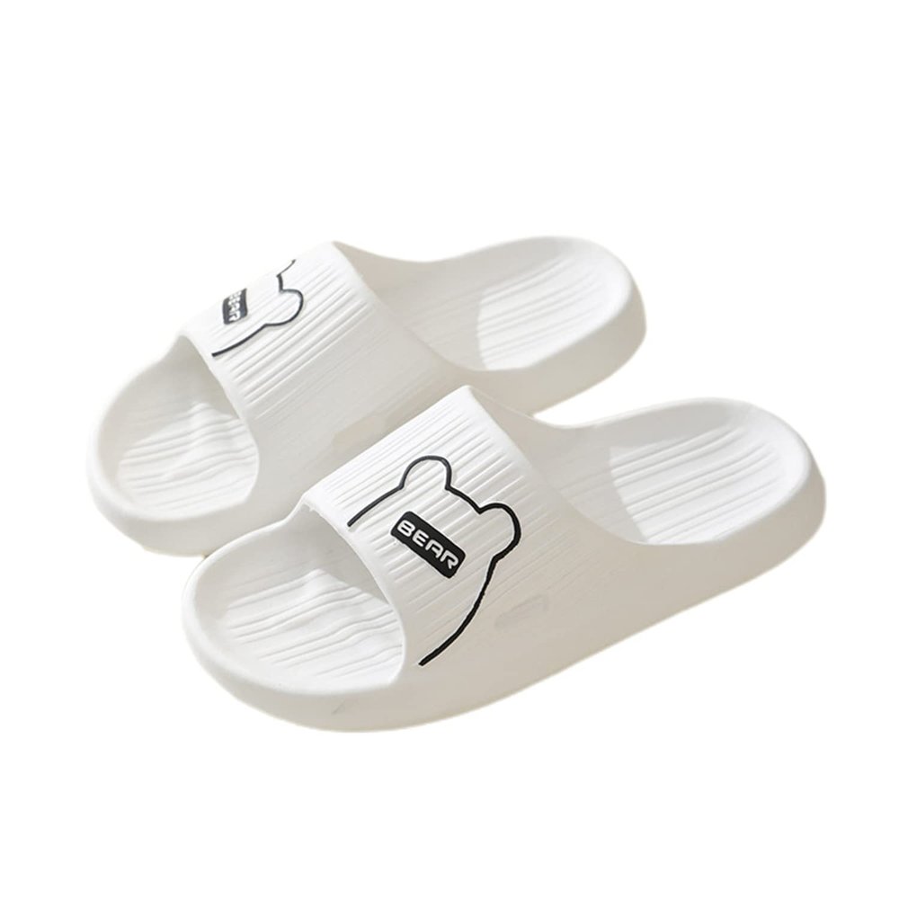 ICEGIA Cloud Slippers for Women and Men Quick Drying, EVA Open Toe Soft Slippers, Non-Slip Soft Shower Spa Bath Pool Gym House Sandals for Indoor & Outdoor