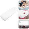 Massage Table Fitted Sheet with Face Hole Exam Table Bed Cover Spa Massage Bed Cloth Lash Bed Cover Protector for Shop White L view 3