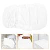 DOITOOL Waterproof Massage Table Cover with Face Hole Fitted Bed Cover Oil-Resistant Spa Sheet 75X28 Inch White Professional Massage Bed Protector view 3
