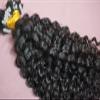 100 Strands Micro Curly Loop Ring Human hair extensions Natural Color 100% Remy hair cold fusion micro links hair extension for black women view 3