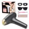 FDA Cleared IPL Hair Removal for Women and Men, Ultra-High Energy IPL Hair Removal with Advanced Ice Cooling System, Reduce Pain Immediately, Laser Hair Removal Device (Stylish Black) view 1