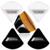 4+1 Pcs Velour Triangle Powder Puff for Face Makeup and Kabuki Foundation Makeup Brush for Face Blush Liquid Powder Mixed Powder Flawless Loose Powder Cosmetic Foundation Face Makeup Set view 1