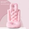 and Blue Bathtub Cushion, Soft Breathable Folding Headrest Back Support for Home and Salon, Bath Pillow Cushion for Adults Spa () view 2