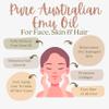 Emu Oil Bulk - 1 Gallon Pure & All Natural Refined Australian Emu Oil for Face, Skin and Hair - Great for Sensitive Skin and Hair Growth - For Scars and Piercings - High in Omega 3,6 and 9 Fatty Acids view 2