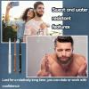 Beard Filler Pen, 3 Pieces Beard Contour Pencils, Enhance and Color Facial Hair (White, Black, Brown) view 4