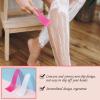 8 Pcs Hair Waxing Removal Beauty Tools Kit Include Hair Wax Cleansing Spatulas Waxing Applicator Silicone Stir Sticks Large Area Hard Wax Sticks Silicone Scraper for Removal Waxing Beauty Makeup view 3