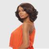 VANESSA Top Super Wider C-Side Part Medium Length Flipped End Style Heatwave Synthetic Wig - TOPS WC PENDA (56) view 4