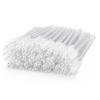 100 Pcs Disposable Mascara Wands, Crystal Spoolies Brush for Eyelash Extensions, Spooly Eyelash Eyebrow Brushes Lash Wand Applicator Makeup Kits (White) view 1