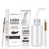 Eyelash Extension Cleanser 50 ml + Brushes + Rinse Bottle Eyelid Foaming Cleanser, Lash Foam Shampoo for Extensions and Natural Lashes, Makeup Remover For Salon and Home Use view 1