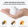 Eyelash Extension Cleanser 50 ml + Brushes + Rinse Bottle Eyelid Foaming Cleanser, Lash Foam Shampoo for Extensions and Natural Lashes, Makeup Remover For Salon and Home Use view 4