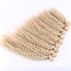 100 Gram 1 Piece Kinky Curly High Temperature Synthetic Hair Extensions Hair Weaving #30 12inches view 3