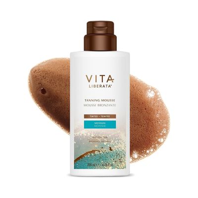 Tanning Mousse, Tinted, Medium, 200 ML