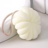NA 50g Pure Shower Flower Adult Shower Ball is Easy to Bubble and Rich in Shower Flower Ball 50gpumpkinbathballricewhite view 1