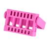16 Nail Grinding Bit Organizer Bit Holder Nail Bits Display Stand Nail Bits Holder Clipper Pegs Nail Grinding Bit Case Manicure Bits Holder Nail Polisher view 1