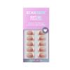 BTArtbox Press on Nails Square - French Tip Press On Nails Short, Seamless Fit Glue on Nails for Nail Art Manicure, 15 Sizes, French Girl view 3