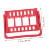 16 Holes Nail Grinding Head Holder Manicure Tool Organizer Professional Use Electrical Tools Nails Drill Bits Manicure Organizer Fold Manicure Tools Nail Clippers Tool Box Bracket view 4