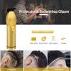 Professional Hair Clippers for Men, Professional Electric Hair Clipper Cordless Trimmer Shaver Mens USB Rechargeable Hair Trimmer Cutter Set Hair Clipper Beard view 2